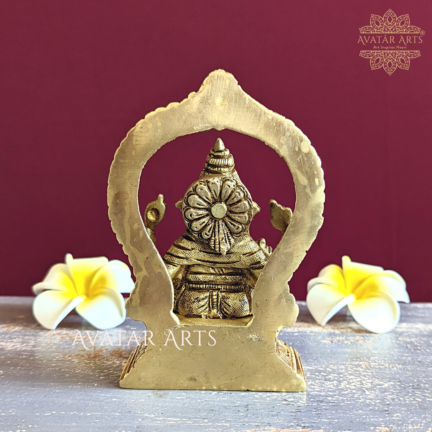 Ganesha Idol in Brass for Home Temple