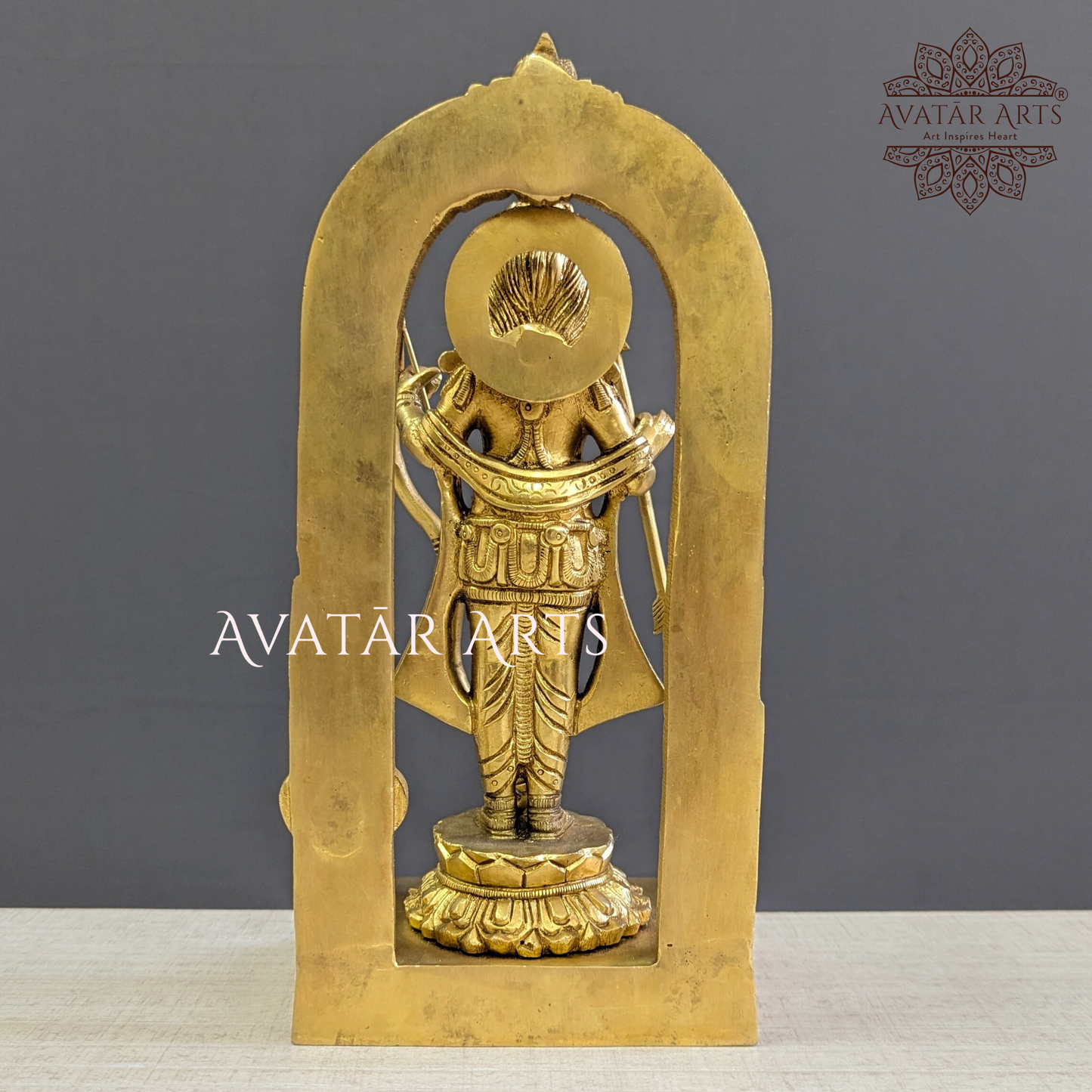 Ayodhya Shree Ram Lalla in Brass