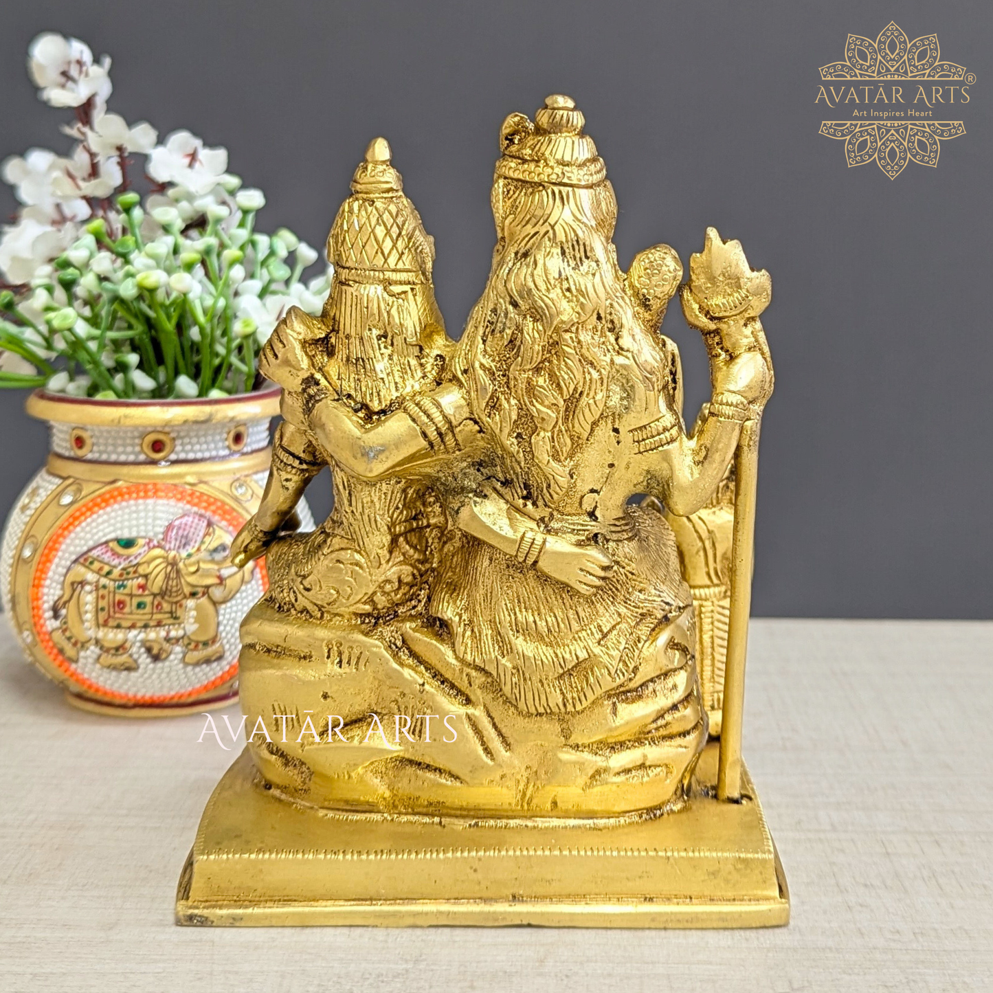 Brass Shiva parivaar