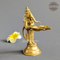 Brass Ganesha Lamp Aarti