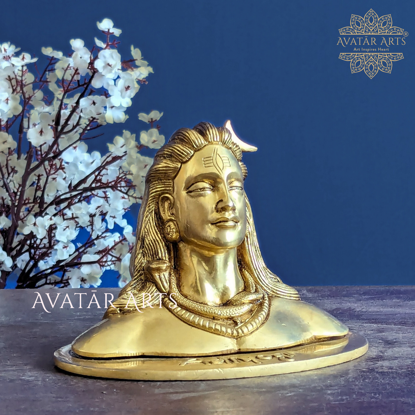 Adiyogi Statue in Brass