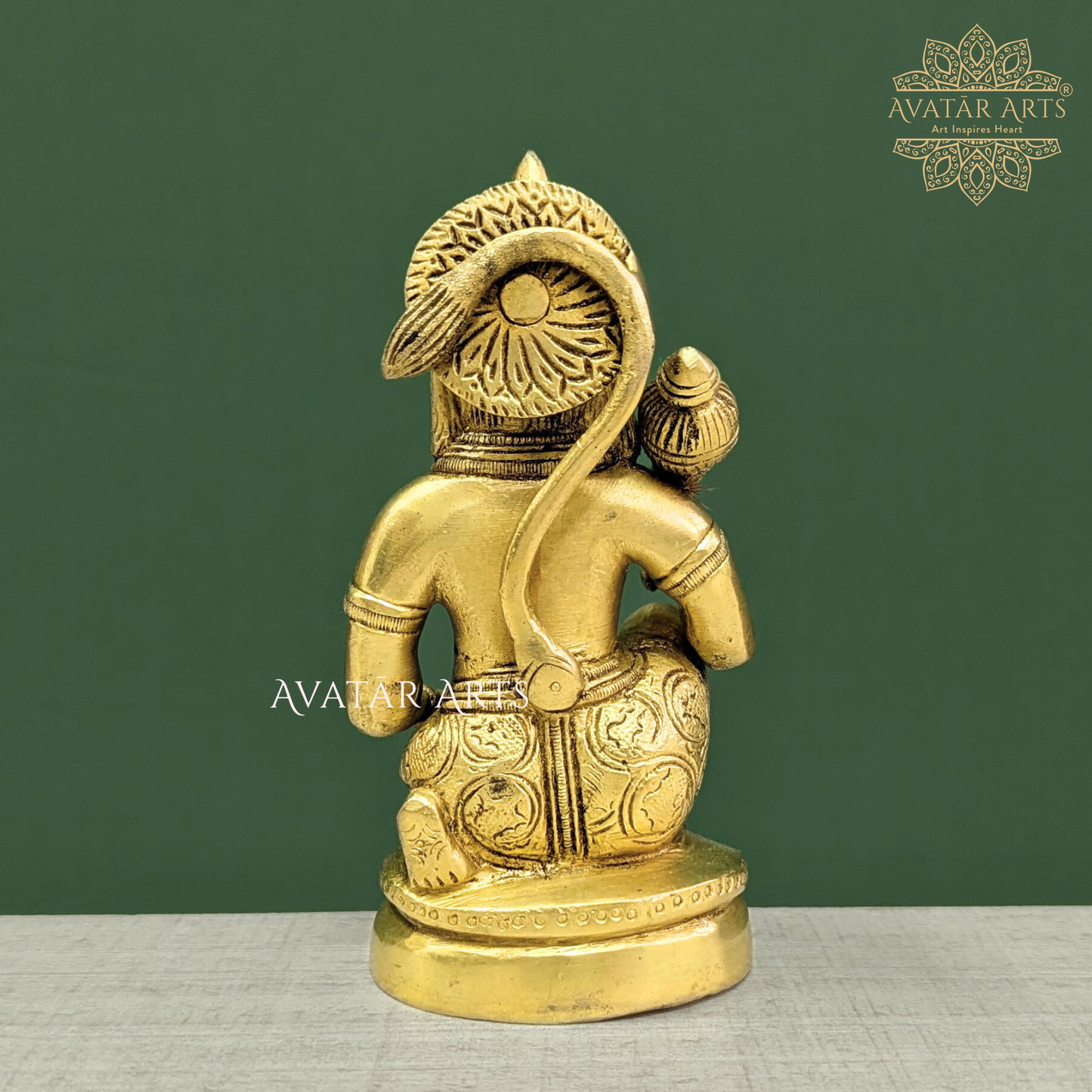 Brass Lord Hanuman