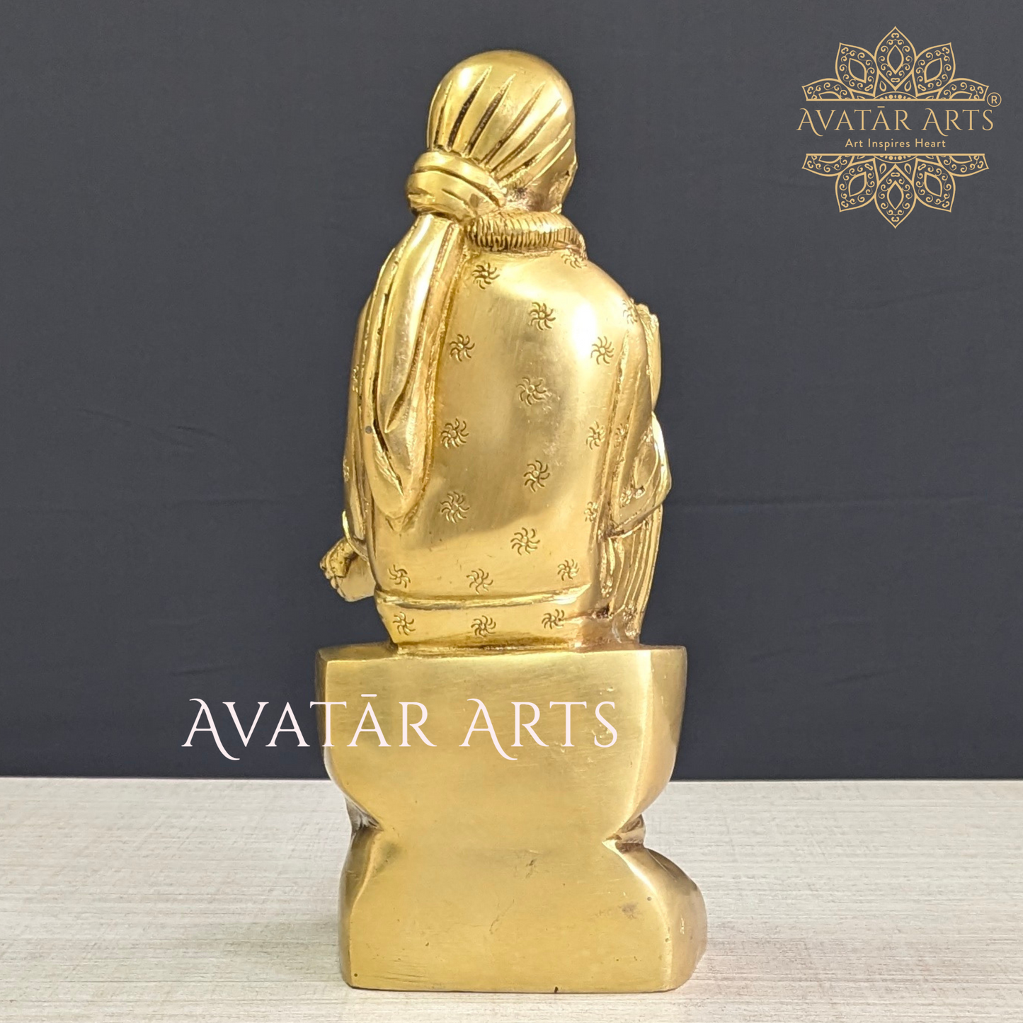 Saibaba Statue in Brass