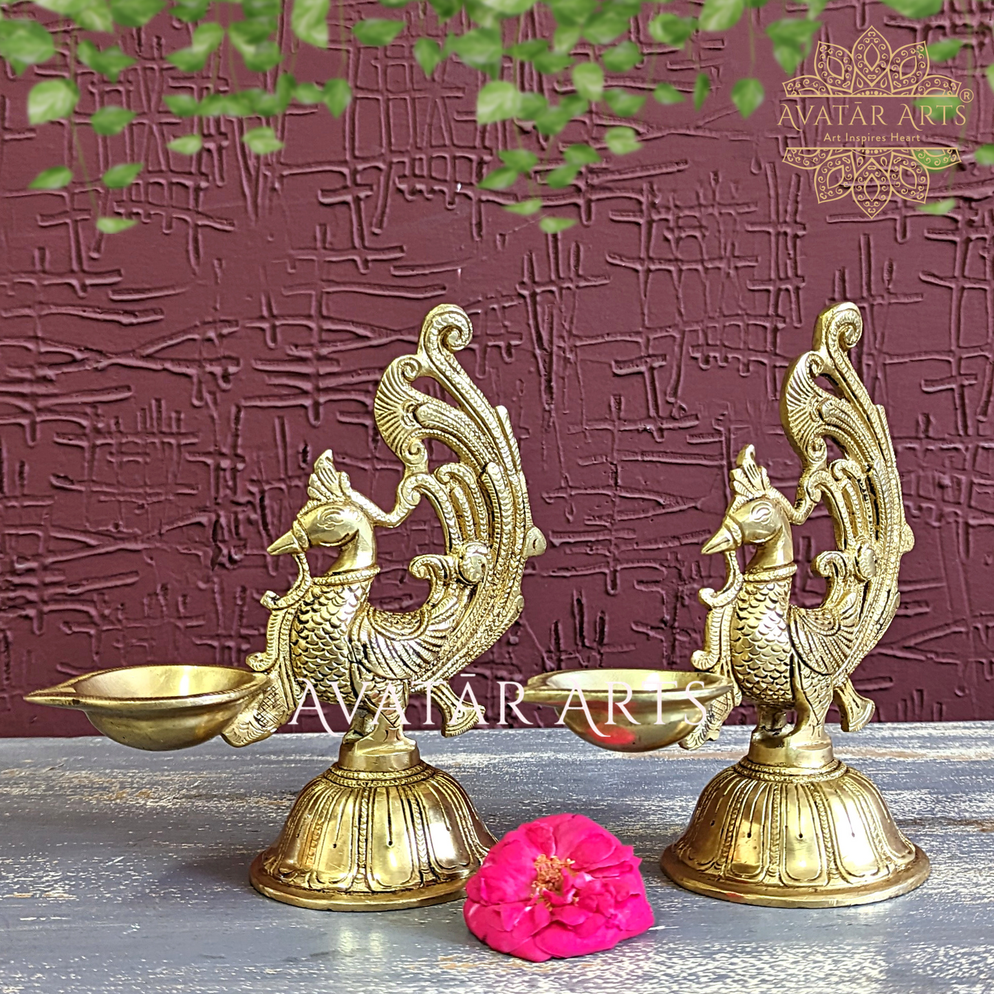 Peacock/Annapakshi Lamp/ Diya