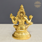 Brass Goddess Saraswati Statue