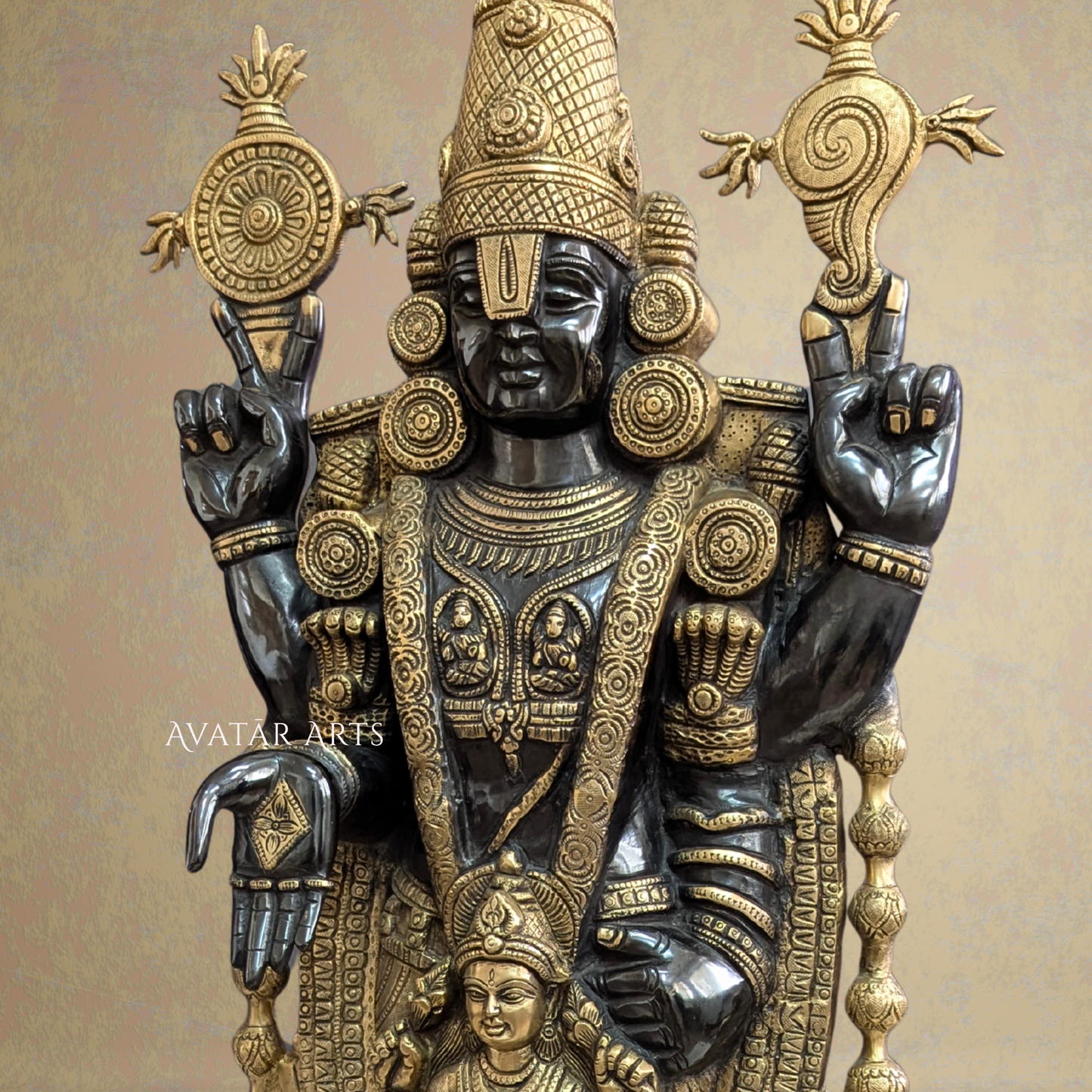 Balaji With Goddess Padmavathi Lakshmi