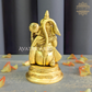 Blessing Lord Hanuman idol