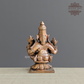 Copper Lord Vishnu with Goddess lakshmi