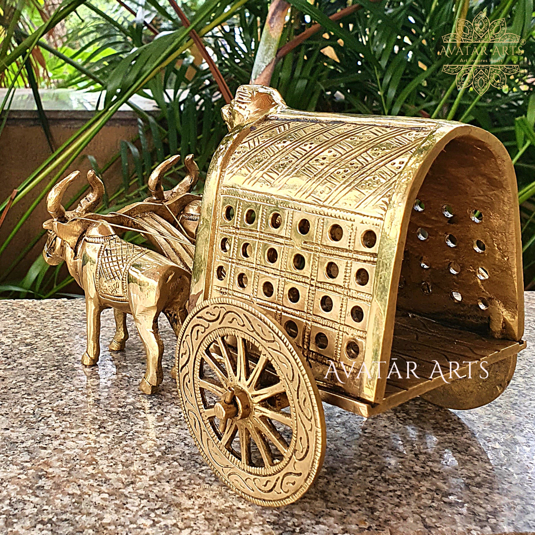 Brass Bullock Cart