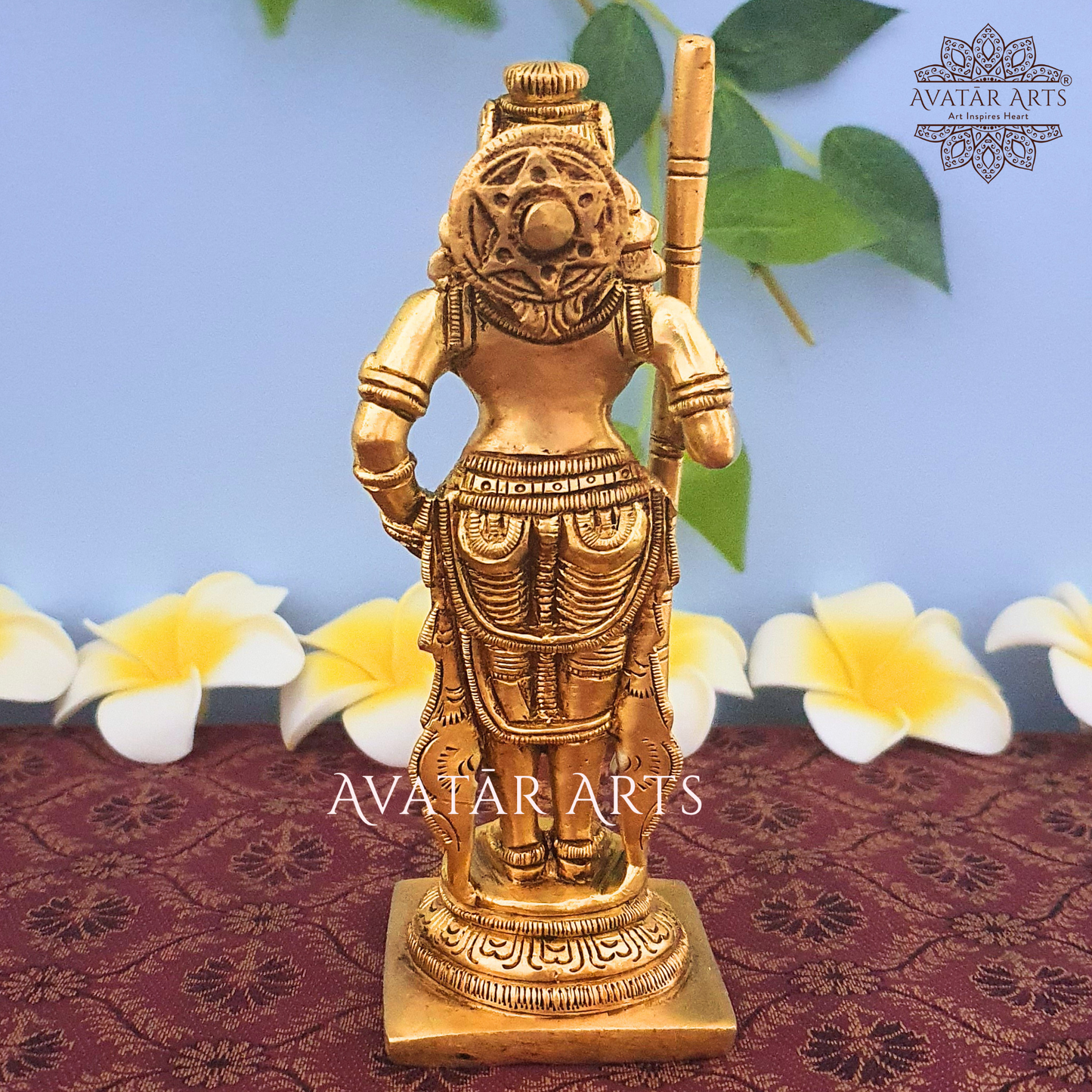 Udupi Krishna idol in Brass