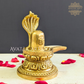 Brass Shivling with Detachable Vasuki