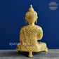 Buddha Statue in Brass for Home Decor