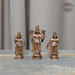 Miniature Idol of Lord Vishnu with his Consorts