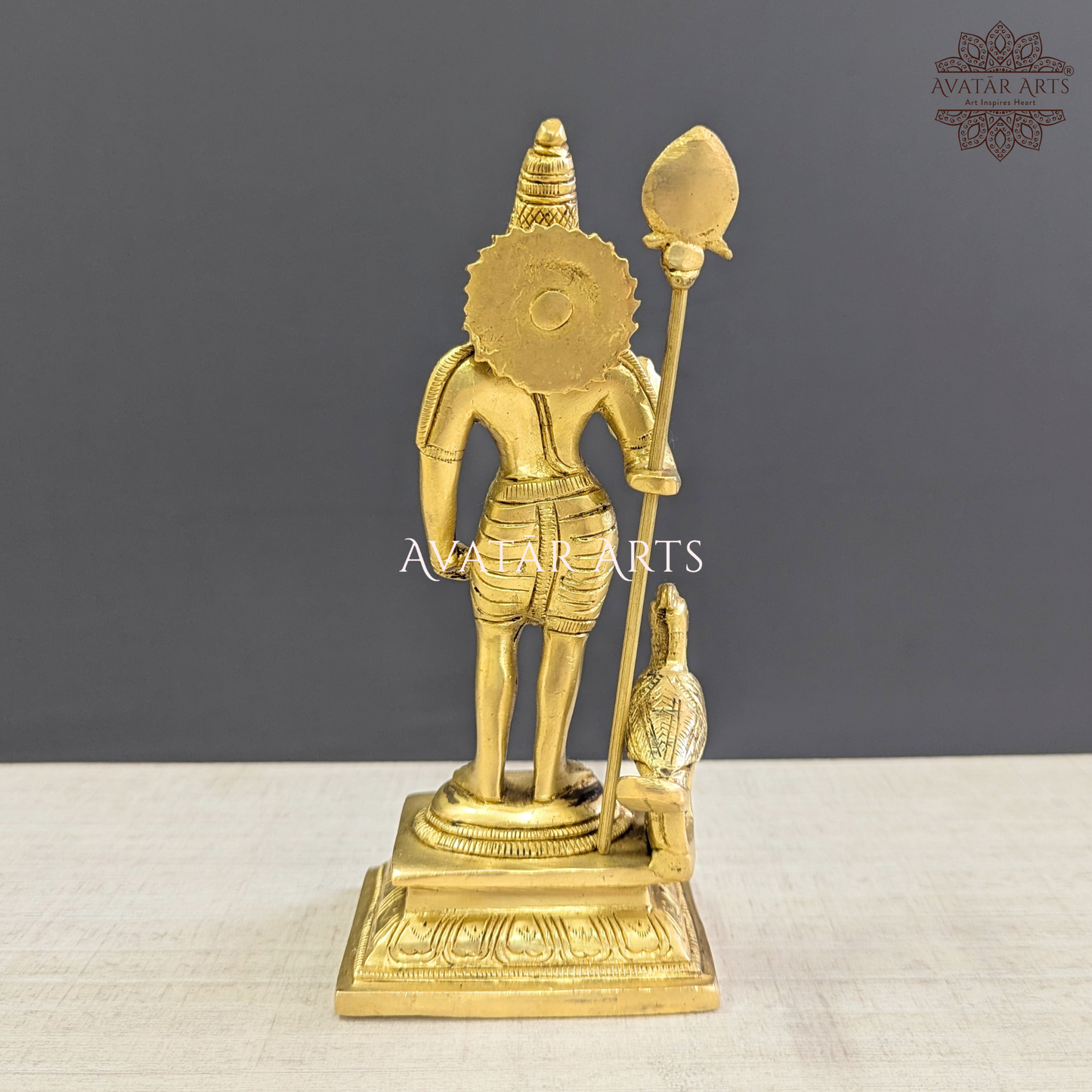 Karthikeya / Murugan in Brass