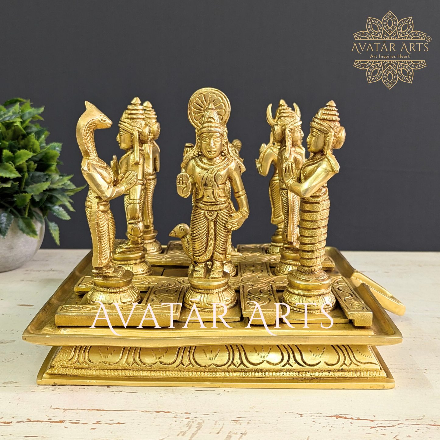 Navgraha Statue in Brass