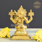 Lord Hayagreeva with Goddess Lakshmi idol for Daily Pooja