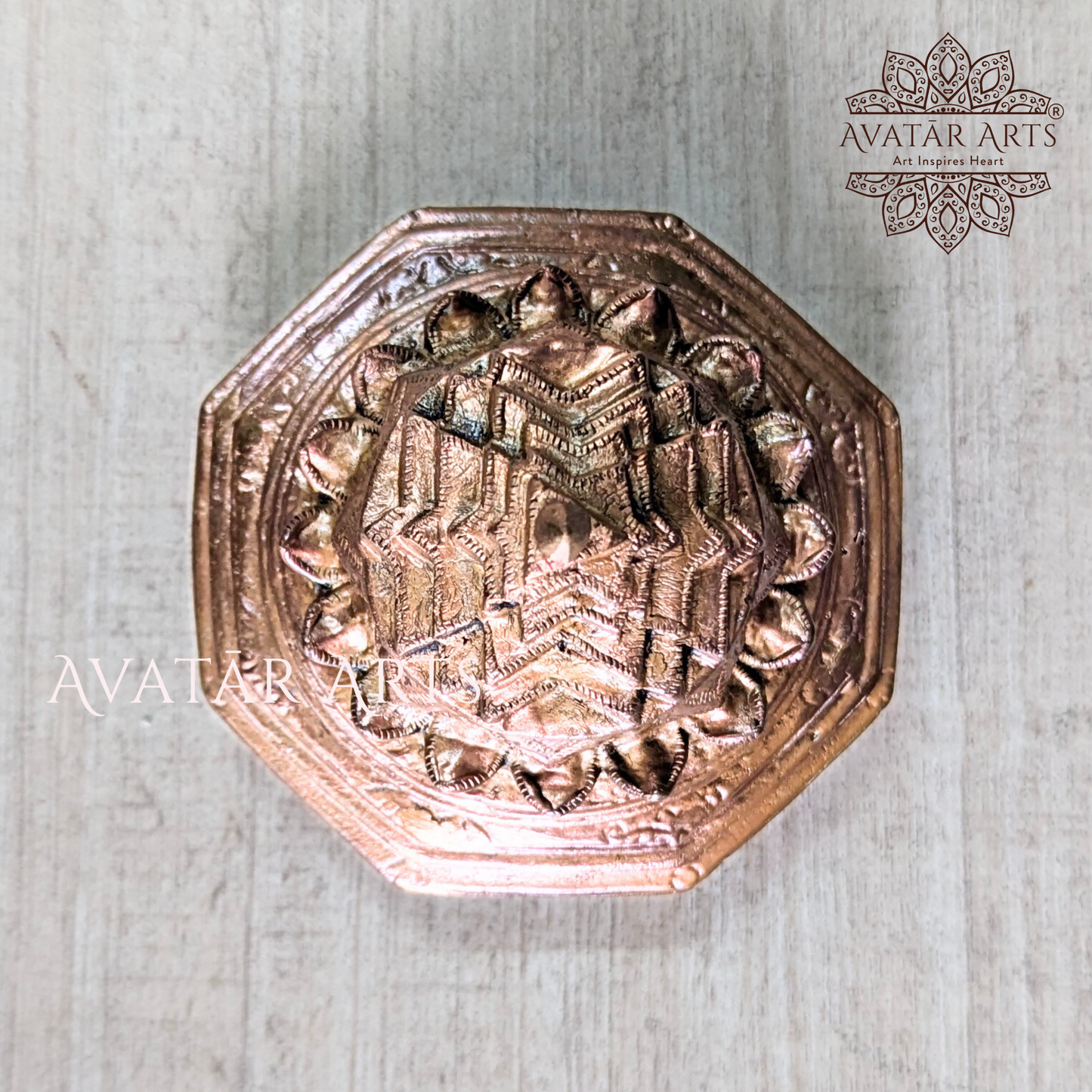 Shree Yantra in Copper