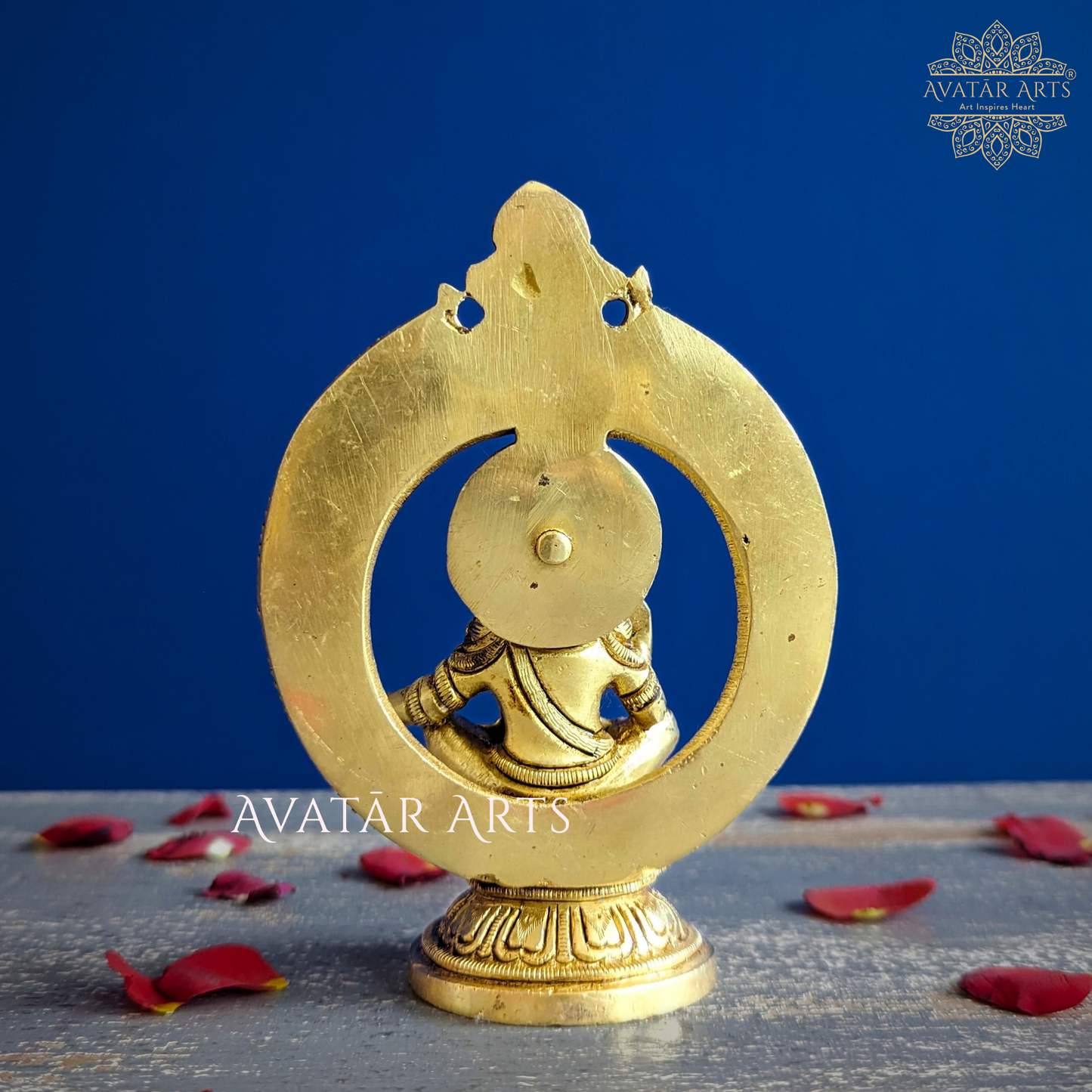 Ayyappa Swamy Statue in Brass