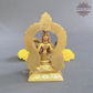 Brass Goddess Saraswati