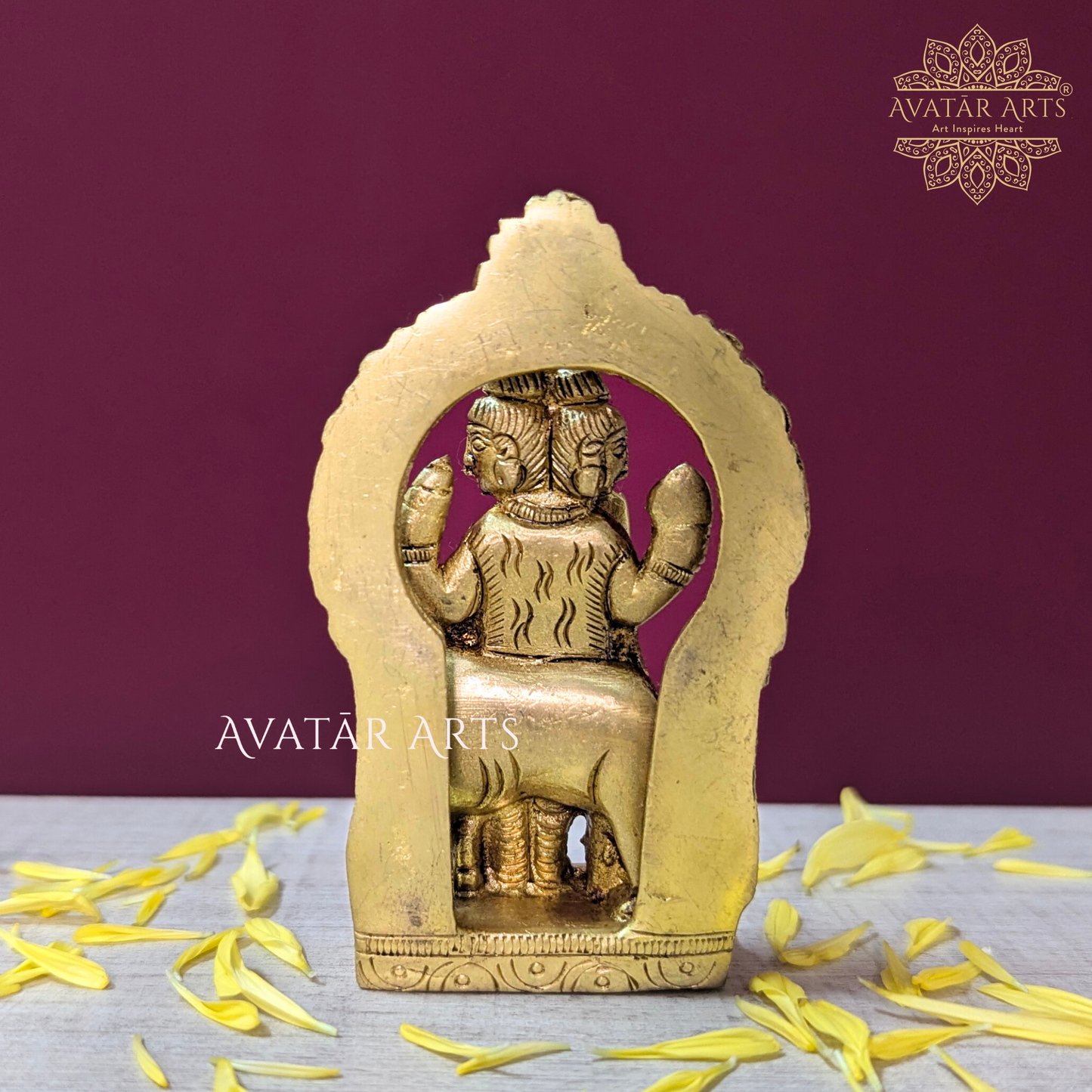 Brass Lord Dattatreya