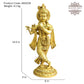 Brass Lord Krishna