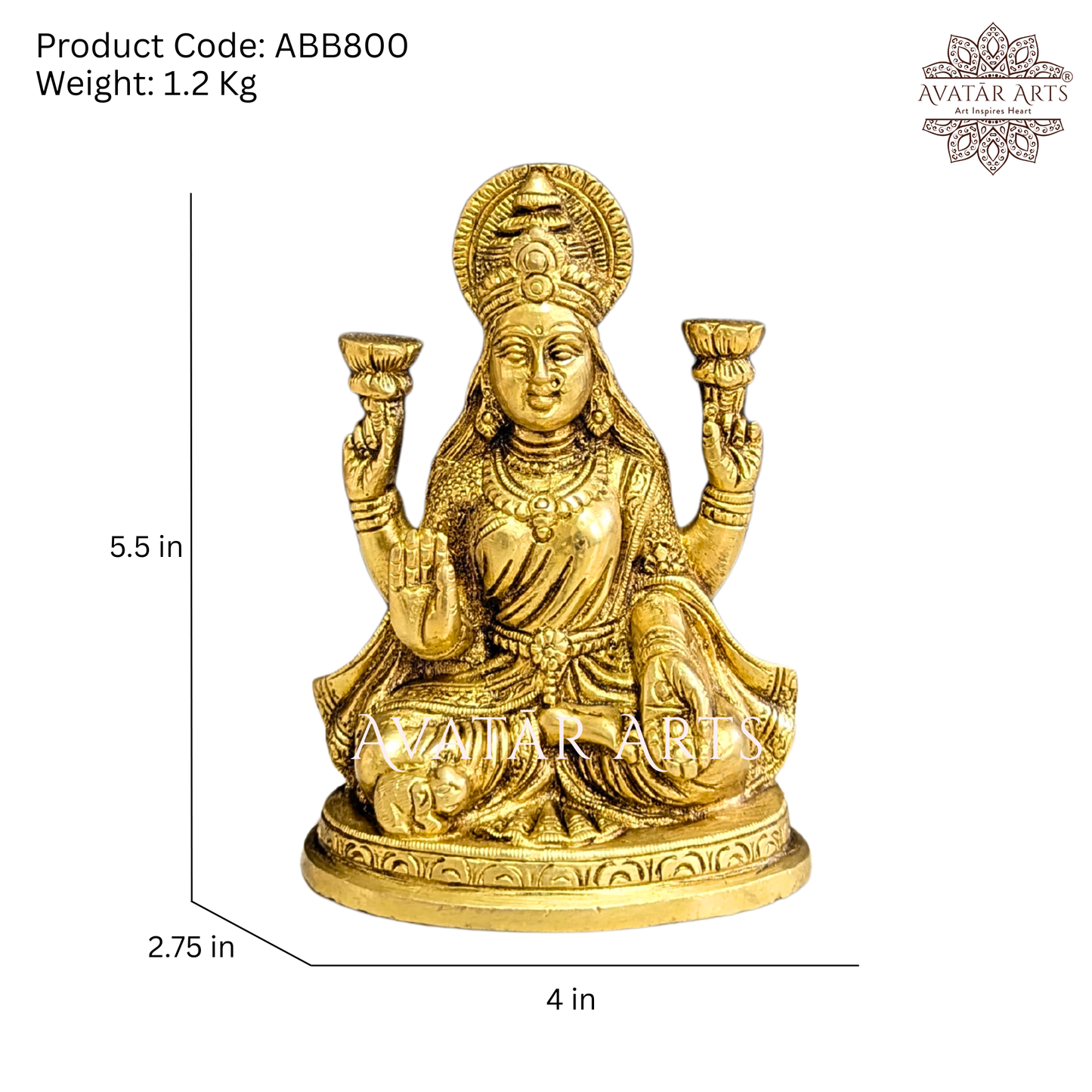 Goddess Lakshmi Statue For Daily Use