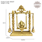 Brass Swing Ganesha