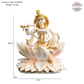 Cilture Marble Statue of Lord Krishna