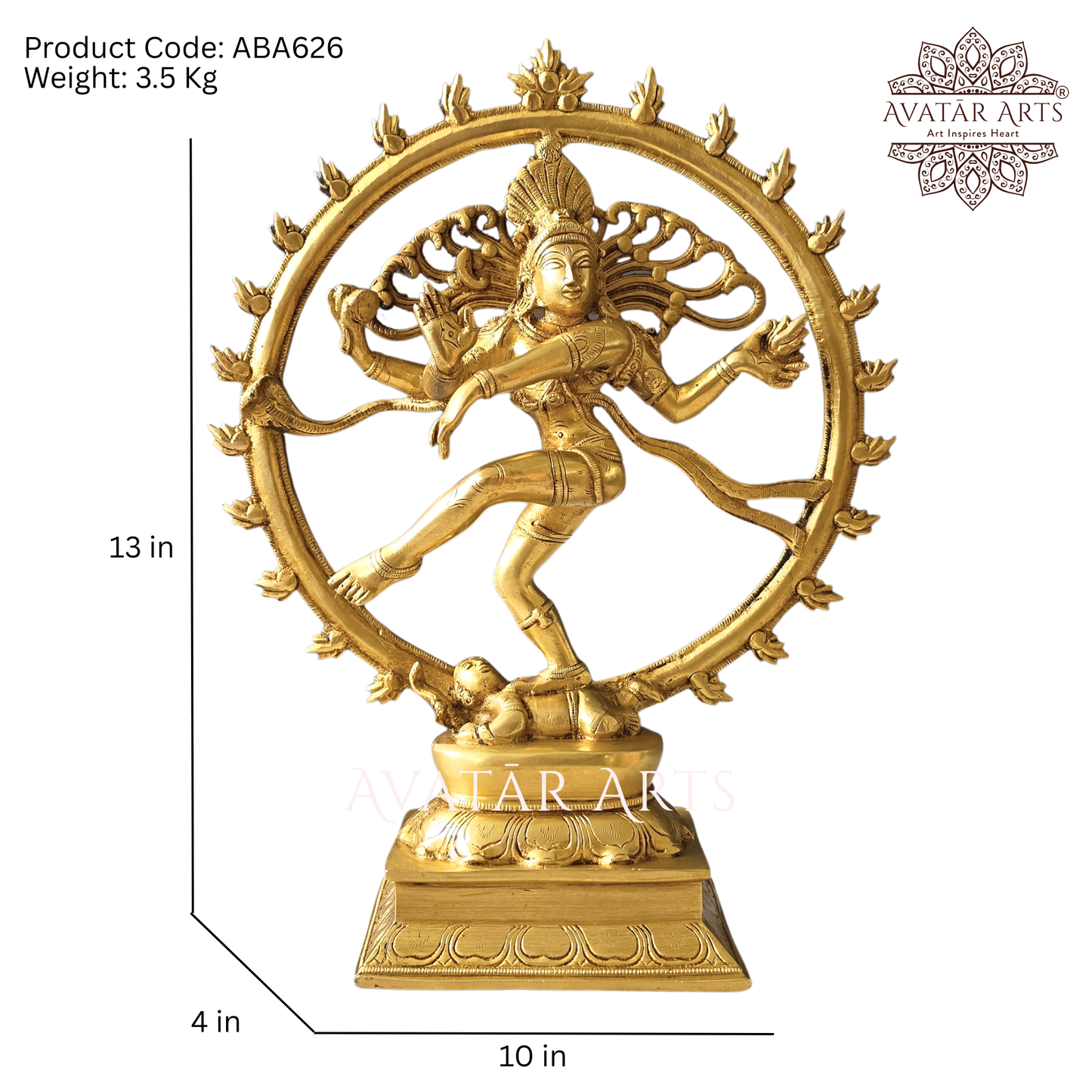 Brass Natraja