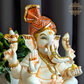 Lord Ganesha Idol in Up Culture Marble