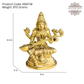 Brass Goddess Saraswati Statue