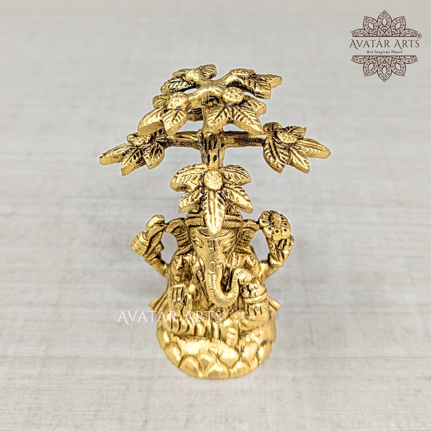 Lord Ganesha sitting Under Tree