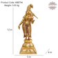 Goddess Meenakshi Statue in Brass