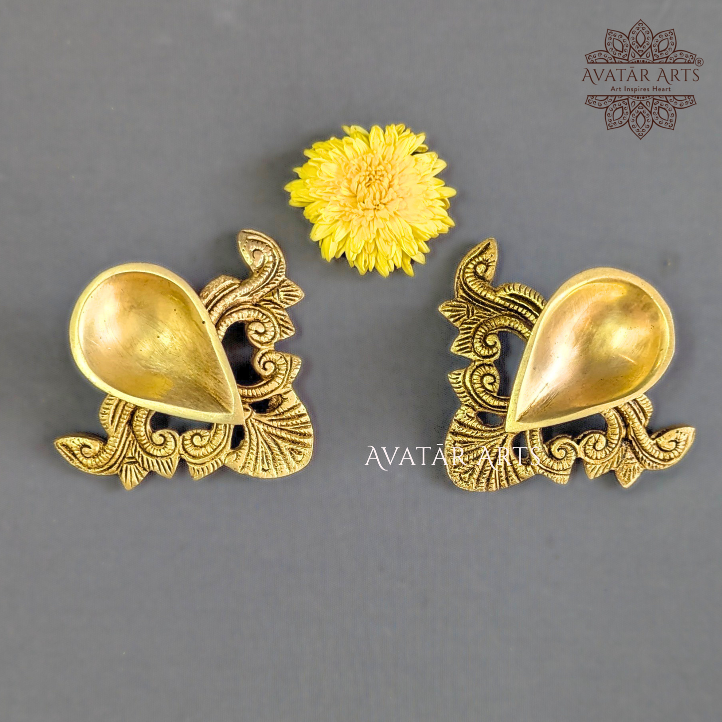 Brass Diya, Designer