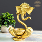 Brass Ganesha Diya