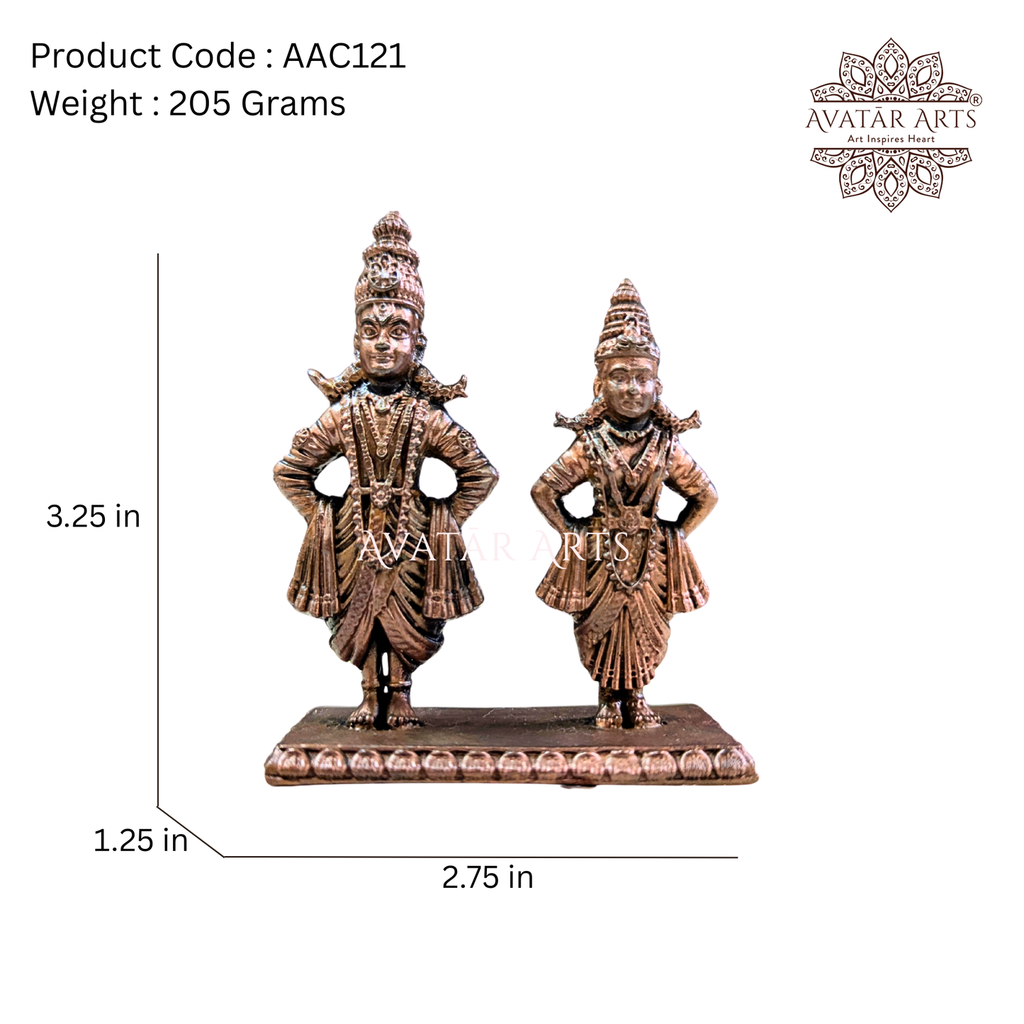 Lord Vithal and Devi Rukmini