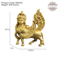Brass Kamdhenu Cow