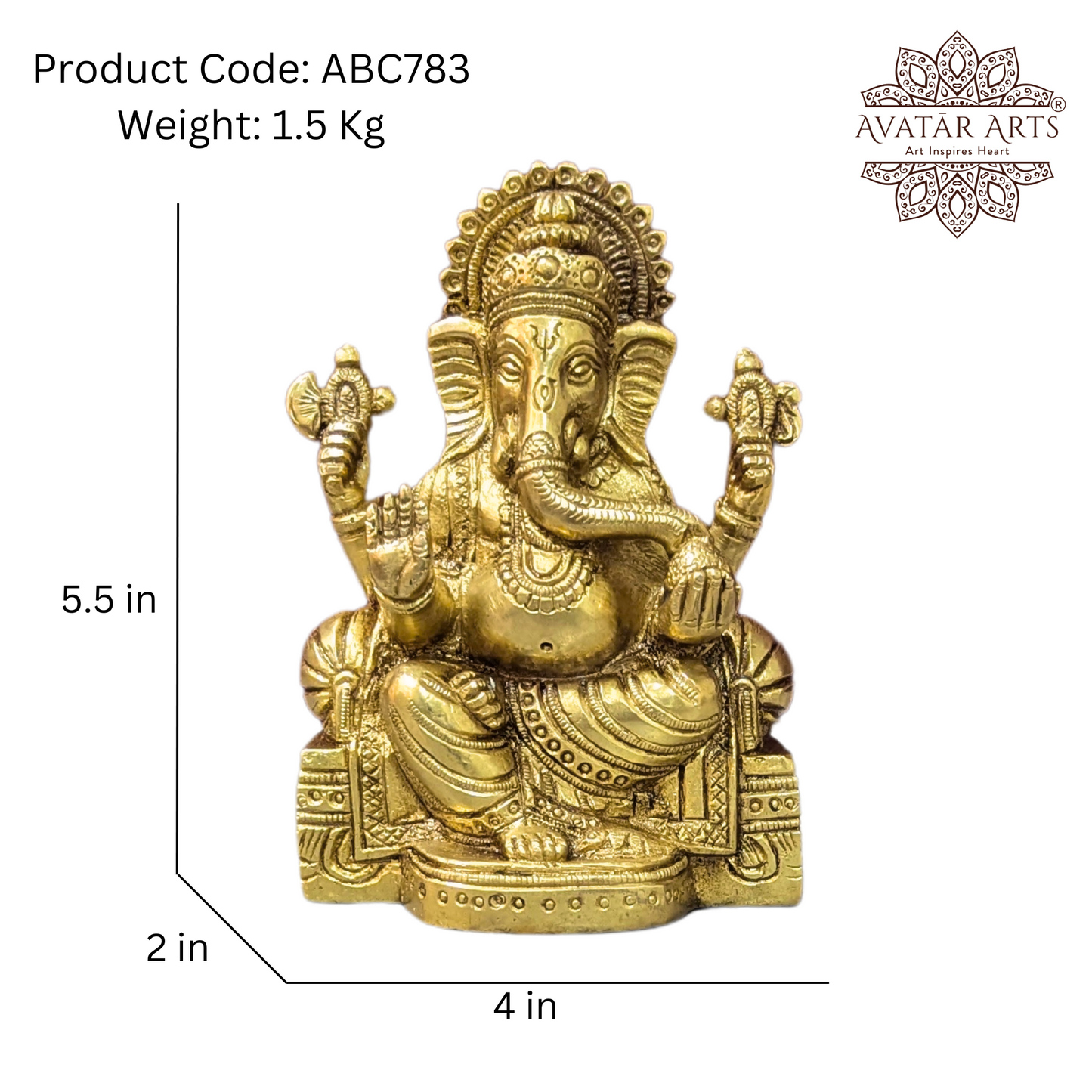 Lord Ganesha Statue for daily Pooja