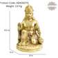 Brass Lord Hanuman in Brass