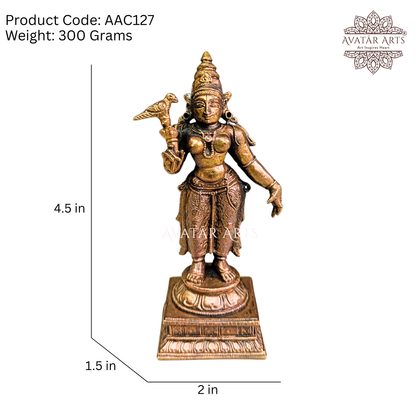 Goddess Meenakshi Statue