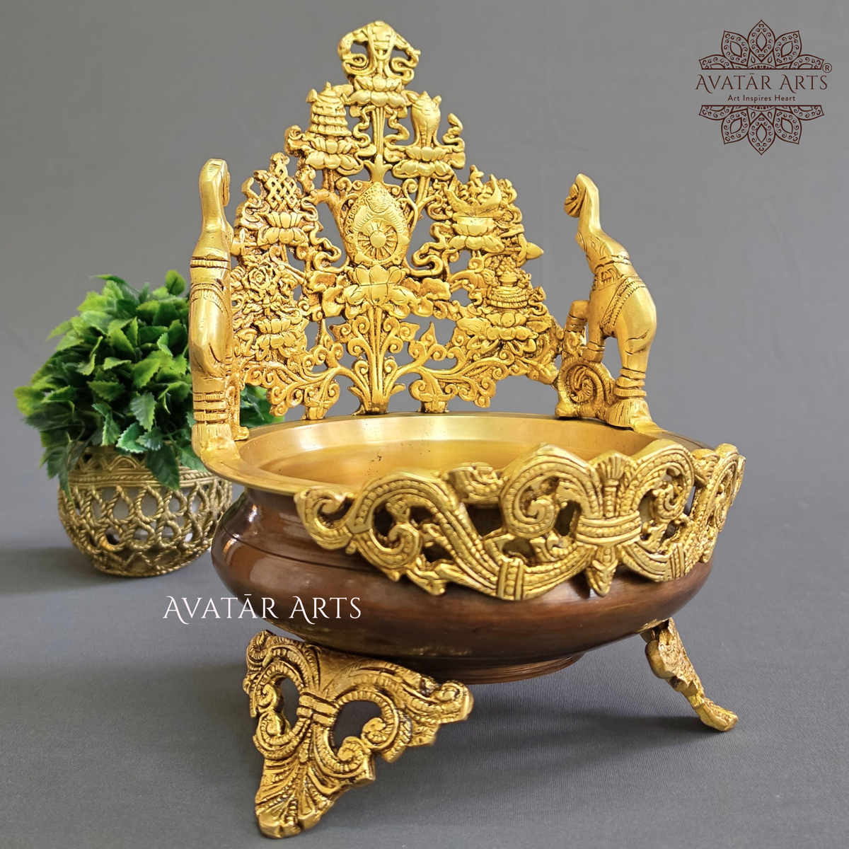 Brass Urli for Home Decor