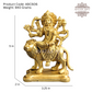 Brass Durga devi