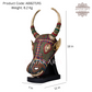 Brass Nandi Mask for Home Decor