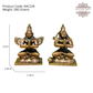Lord Garuda & Hanuman in Copper