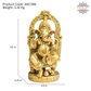 Brass Ganesha with Prabhavali