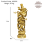 Brass Lord Krishna Statue for Daily Pooja