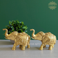 Uptrunk Elephant Pair