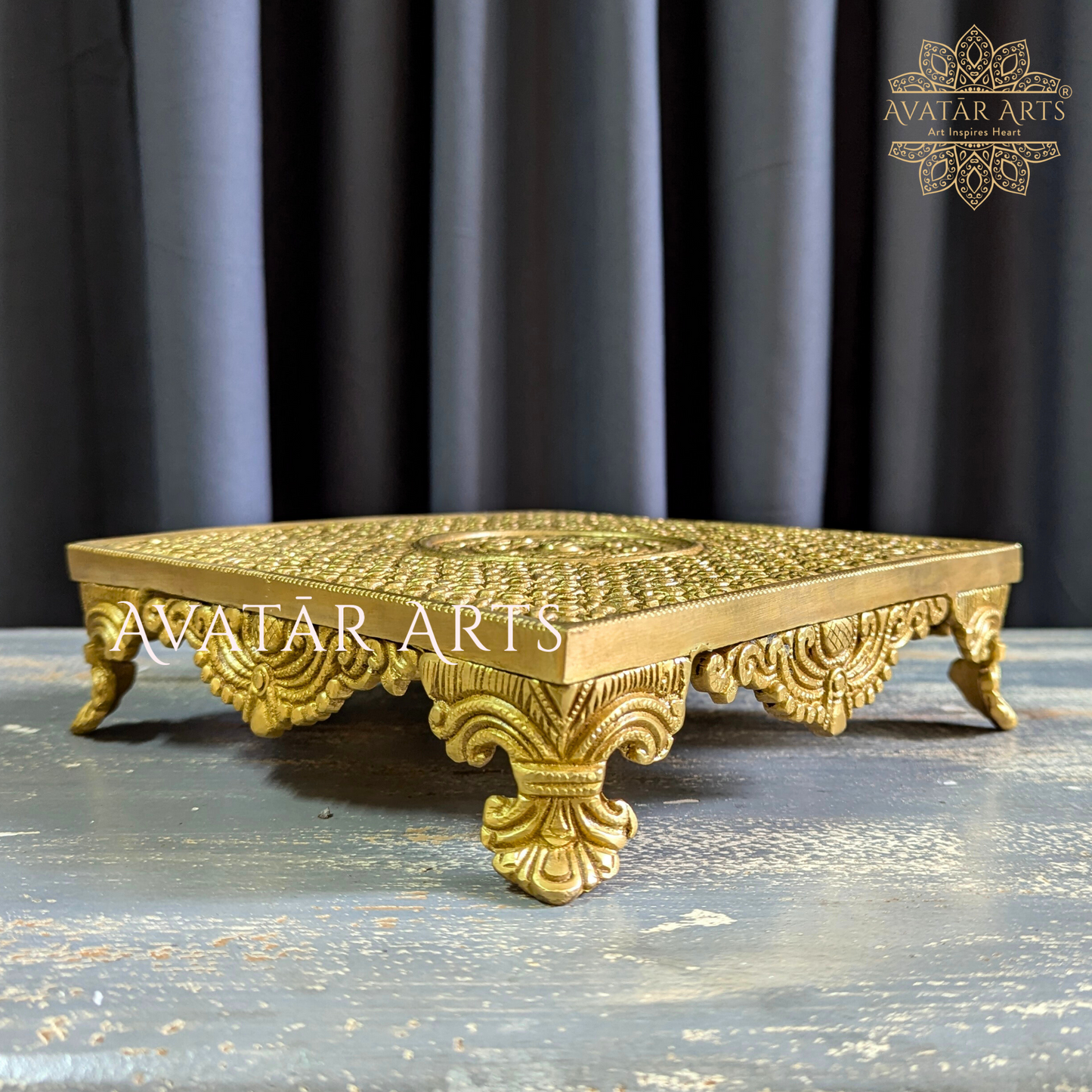 Chowki in Brass