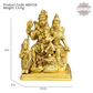 Brass Shiva parivaar