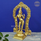 Brass Ardhnarishwara Statue with Arch